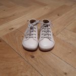 POM D'API Newflex Basic cuir rose chaussure premiers pas bébé