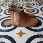 SHOOPOM boots  PLAY stripes camel