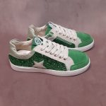 STONES AND BONES ravid glitter green chaussure basse