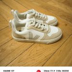 VEJA SMALL V-10 LACE extra-WHITE natural