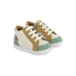SHOOPOM BOUBA ZIP BOX craie thym chaussure premier pas