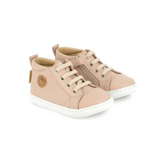 SHOOPOM BOUBA ZIP LACE cipria chaussure premiers pas