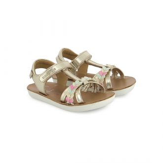 SHOOPOM SANDALE FILLE GOA tresse love platine multi