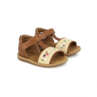 POM D'API POPPY AIR NATUR Cuero Crema