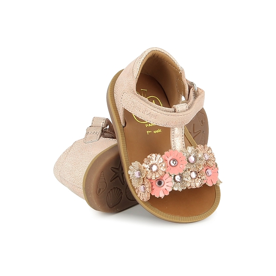 POM D'API POPPY STRASS FLOWERS Nude Multi – Image 4