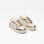 VEJA SMALL V-90 WHITE SABLE BRONZE