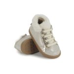 SHOOPOM BOUBA ZIP HAIR BEIGE chaussure premier pas