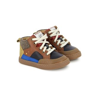 POM D'API ATHLET'S mousse bump marine multi chaussure garcon