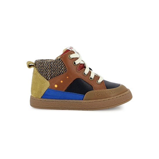 POM D'API ATHLET'S mousse bump marine multi chaussure garcon – Image 4
