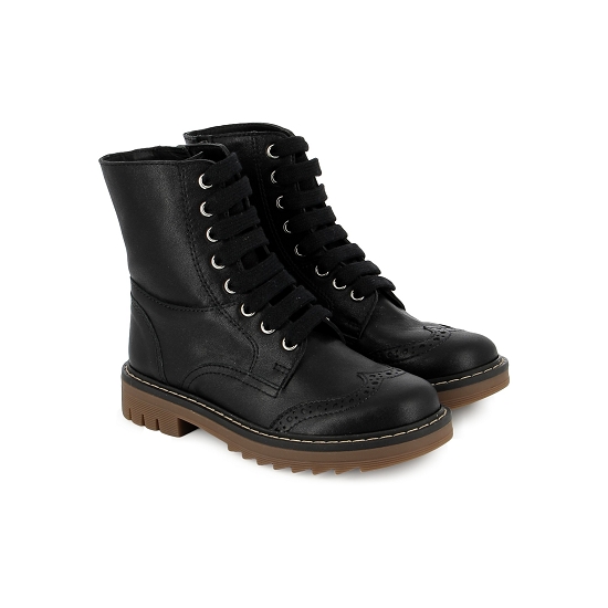 POM D'API bottine sid hi derby noir